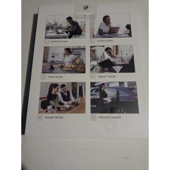 Typecase Flexbook Touch 6-in-1 Keyboard Case for iPad Pro 10.5 (2017) Ocean - Picture 10 of 16